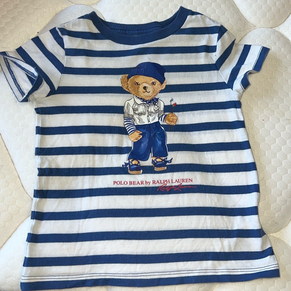 Toddler girl, Ralph Lawrence T-shirt, size 3T in very good condition